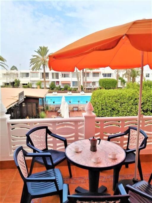 Cozy One Bedroom Apartment With Spacious Terrace. Pool And Garden View Costa Del Silencio Exteriér fotografie