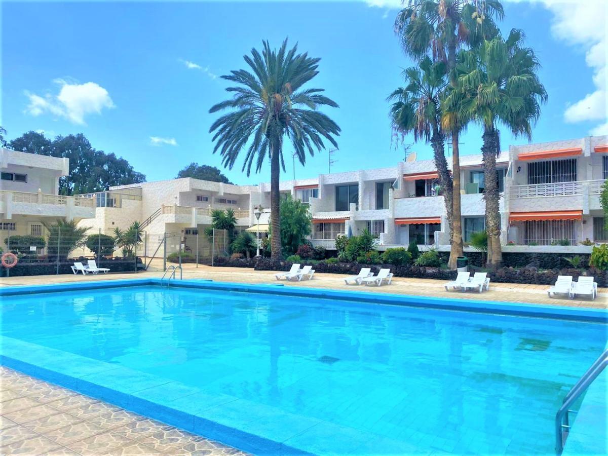 Cozy One Bedroom Apartment With Spacious Terrace. Pool And Garden View Costa Del Silencio Exteriér fotografie