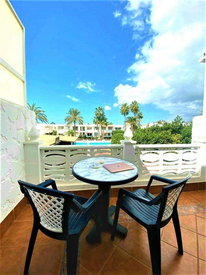 Cozy One Bedroom Apartment With Spacious Terrace. Pool And Garden View Costa Del Silencio Exteriér fotografie