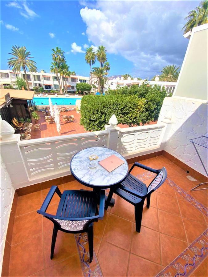 Cozy One Bedroom Apartment With Spacious Terrace. Pool And Garden View Costa Del Silencio Exteriér fotografie